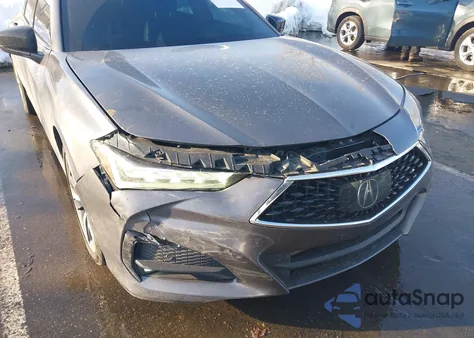2021 Acura Tlx Advance Package из США, поврежденный, VIN 19UUB5F6XMA005633